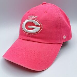 Green Bay Packers 47 Brand Hat Cap‎ Strap Back Womens Pink NFL Football NEW